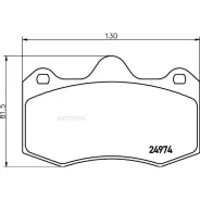 ������� ��������� SEAT Ibiza (08-) �������� (4��. ) Mintex Mintex MDB3077 MDB3077 ����
