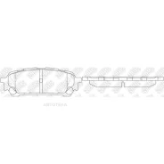 ������� ��������� �������� subaru forester (sg) impreza ����� (gd) impreza ��������� (gg) NIBK PN7801 NIBK PN7801 PN7801 ����
