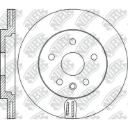 ���� ��������� Volvo S60 10-/S80 06-/V70 07-/XC70 07- ������ ����. D 302��. NIBK RN1765 NIBK RN1765 RN1765 ����
