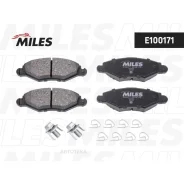 ������� ��������� Peugeot 206/206SW 01-(-ABS) ���. SemiMetallic Miles E100171 Miles E100171 E100171 ����