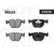 ������� ��������� BMW E38/E39/X5 3.0/4.4 ���. SemiMetallic Miles E100246 Miles E100246 E100246 ����