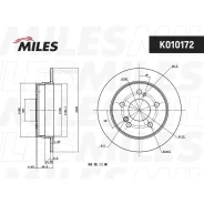 ���� ��������� MB W201 1.8-2.6/W124 200-300 ���. D 258��. Miles K010172 Miles K010172 K010172 ����