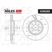 ���� ��������� OPEL Astra 04-10/Meriva 03-10 ���. (� ���������) PRO Miles K200265 Miles K200265 K200265 ����