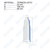 ������� ������� ����� Termoplastic (22*196*68) AUDI Motorherz RDZ0463MG Motorherz RDZ0463MG RDZ0463MG ����