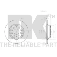 ���� ��������� AUDI A3/Skoda Octavia/YETI/VW GOLF V/VI/Passat/Tiguan ������ NK 2047133 NK 2047133 2047133 ����