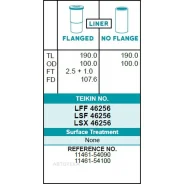 ������ (�-� 4��) Teikin LSF46256 3L DYNA, Hiace, Toyoace -97, SEMI Finished AND Flanged Teikin LSF46256 LSF46256 ����