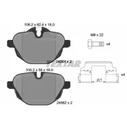 ������� ���. BMW 5 F10, F11, F18, X3 F25, X4 F26 Textar 2456101 Textar 2456101 2456101 ����