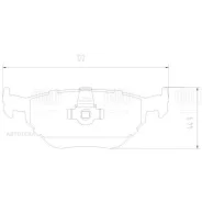 ������� ����. ��� �/� BMW 5 (E39) (95-) ����. ���. (PF 2227) Trialli PF2227 Trialli PF2227 PF2227 ����