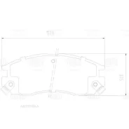 ������� ����. ��� �/� Mitsubishi Galant (96-)/Eclipse (99-) ����. �����. (PF 2421) Trialli PF2421 Trialli PF2421 PF2421 ����