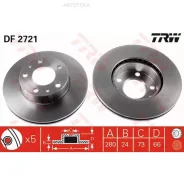 ���� ��������� TRW DF2721 ������ Citroen: Jumper c �������� ���������� 94-02, Jumper c �������� ���������� 02-, Jumper ������� 94-02, Jumper ������� 0...