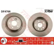 ���� ��������� FORD Galaxy 06-/KUGA 08-/Mondeo 07-/S-MAX 06- ������ TRW DF4766 TRW DF4766 DF4766 ����