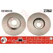 ���� ��������� BMW X5 E70/X6 E71 �������� D 348��. TRW DF4853S TRW DF4853S DF4853S ����