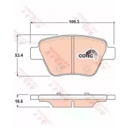 ������� ���. AUDI A3 1.2-2.0L 2003= TRW GDB1841 TRW GDB1841 GDB1841 ����