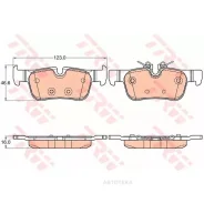 ������� ��������� BMW 2 F45 14-/X1 F48 15- ������ TRW GDB2063 TRW GDB2063 GDB2063 ����