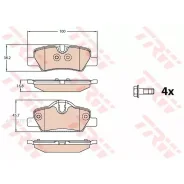������� ��������� MINI Cooper/ONE 13- ������ TRW GDB2088 TRW GDB2088 GDB2088 ����