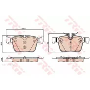 ������� ��������� Mercedes W205 14- ������ TRW GDB2071 TRW GDB2071 GDB2071 ����