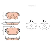 ������� ��������� Mercedes W213 16- ������ TRW GDB2155 TRW GDB2155 GDB2155 ����
