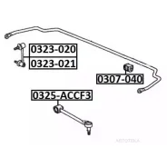������ ������� ������������� D14 Honda Accord CF3/CF4/CF5/CL1/CL3 1998-2002 ASVA 0307040 ASVA 0307040 0307040 ����