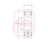 ��������� ������������� (15x32x09) ALL ASVA AB153209 ASVA AB153209 AB153209 ����
