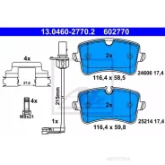 ������� ��������� �������� ATE 13046027702 AUDI: A6 C7, 1.8 TFSI/2.0 TDI quattro/2.0 TFSI quattro/3.0 TDI/3.0 TDI quattro/3.0 TFSI quattro, 10-18 ATE...