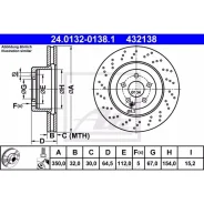 ���� ��������� ATE 24013201381 ������, Mercedes-BENZ: S-Class W221, 05- ATE 24013201381 24013201381 ����