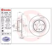 ���� ��������� ������ (�������� 2��) Brembo 08A20511 Brembo 08A20511 08A20511 ����