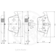 �������� �� xop-BP-12187. �������� �� ������� ��������� �������� �������� Volvo: S80 II (AS) XC90 12187 ����