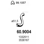 ��������� ������ ����� (�����) ASSO 609004 Volvo 740/760/940 88-94 609004 ����