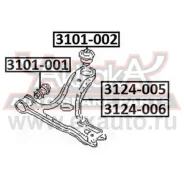 ����� �������� ������ ����� Chery Chery Amulet ASVA 3124006 ASVA 3124006 3124006 ����