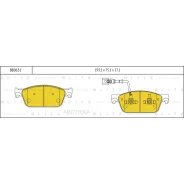 ������� ��������� VW MINI Clubman F54 14- / Countryman F60-16 03- �����. �������� Blitz BB0631 Blitz BB0631 BB0631 ����