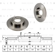 ���� ��������� Mazda 323/626/MX-6 92- ����. Blitz BS0138 Blitz BS0138 BS0138 ����