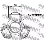 ������� 26X38 FORD Transit FY 2000-2006 [EU] Febest 2116FY26 Febest 2116FY26 2116FY26 ����