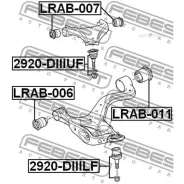 ����� ������� ��������� �������� ������ (LAND Rover Discovery III 2005-2009) Febest Febest 2920Diiiuf Febest 2920Diiiuf 2920DIIIUF ����