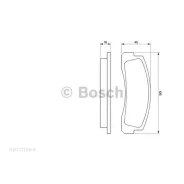 ������� ����. ���. Bosch 0986466601 LADA Niva 2121 1.6/1.7/1.9D 04/80- Bosch 0986466601 0986466601 ����