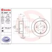 ���� ��������� ������ (�������� 2��) Brembo 08B66711 Brembo 08B66711 08B66711 ����