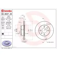 ���� ��������� �������� ������������� (�������� 2��) Brembo 09953720 Brembo 09953720 09953720 ����