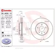 ���� ��������� �������� ������������� (�������� 2��) Brembo 09A63010 Brembo 09A63010 09A63010 ����