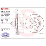 ���� ��������� �������� Brembo 09A71611 Brembo 09A71611 09A71611 ����