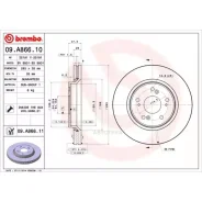 ���� ��������� �������� ������������� (�������� 2��) Brembo 09A86610 Brembo 09A86610 09A86610 ����