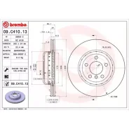 ���� ��������� �������� ������������� (�������� 1��) Brembo 09C41013 Brembo 09C41013 09C41013 ����