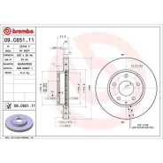���� ��������� �������� ������������� (�������� 2��) Brembo 09C65111 Brembo 09C65111 09C65111 ����