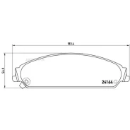 ������� ��������� Chrysler 300C 04- ������. Brembo P11017 Brembo P11017 P11017 ����
