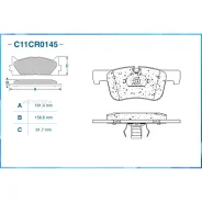 ������� ��������� �������� (Low Metallic) BMW Cworks C11CR0145 Cworks C11CR0145 C11CR0145 ����