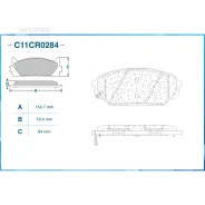 ������� ��������� �������� Hyundai / KIA Cworks C11CR0284 Cworks C11CR0284 C11CR0284 ����