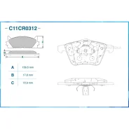 ������� ��������� �������� FORD Cworks C11CR0312 Cworks C11CR0312 C11CR0312 ����