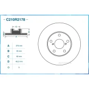 ���� ��������� �������� Toyota Cworks C210R2178 Cworks C210R2178 C210R2178 ����