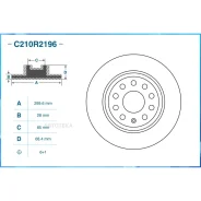���� ��������� Mercedes-BENZ Sprinter 3-T C �������� ����������/������� ����� (B906) 06/2006 - 12/2013 �����. Cworks C210R2196 Cworks C210R2196 C210R2...