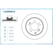 ���� ��������� ������ Hyundai / KIA Cworks C220R0673 Cworks C220R0673 C220R0673 ����
