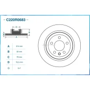 ���� ��������� ������ VAG Cworks C220R0683 Cworks C220R0683 C220R0683 ����