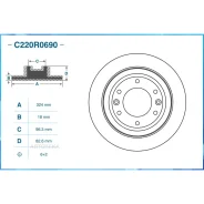 ���� ��������� ������ Hyundai / KIA Cworks C220R0690 Cworks C220R0690 C220R0690 ����